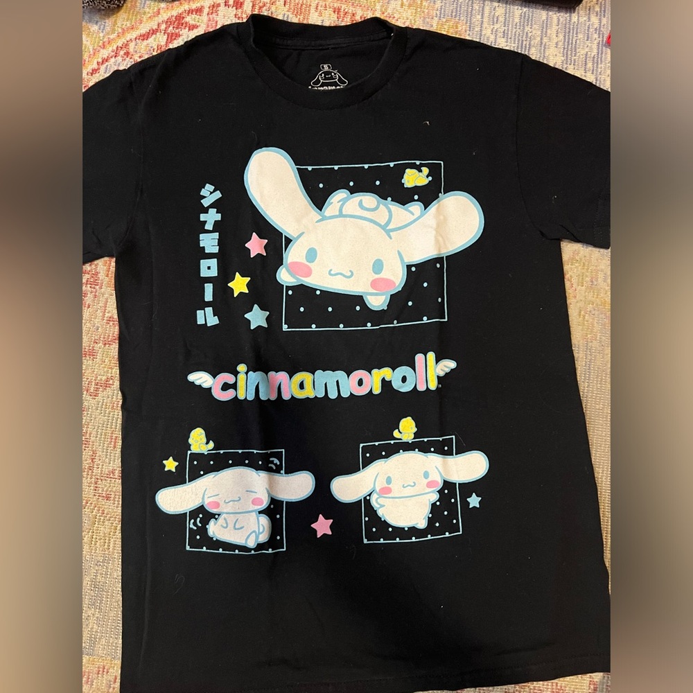 Cinnamoroll Black T-Shirt